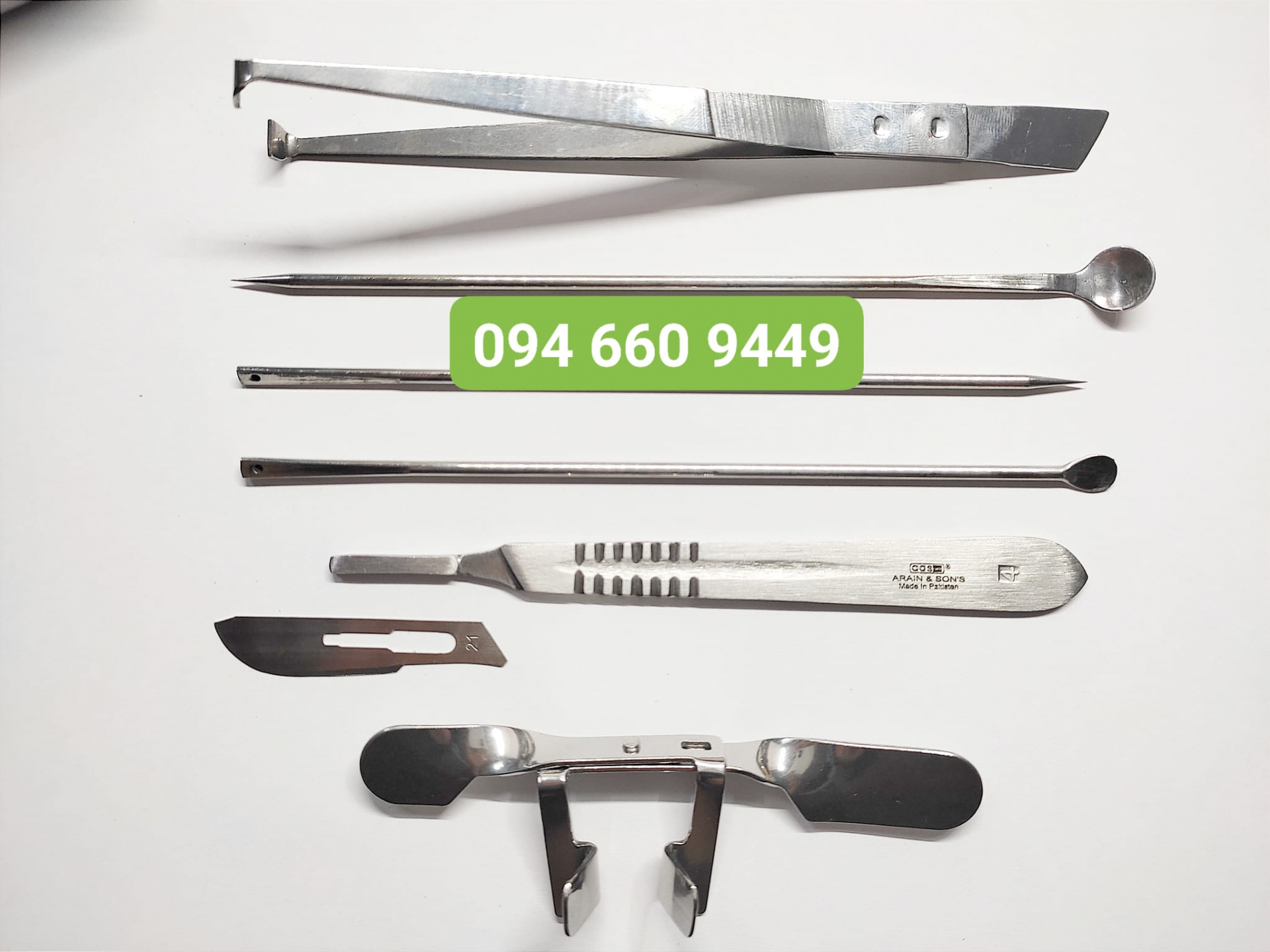Bộ dụng cụ thiến gà giá rẻ - Thiết bị thú y Lê Anh